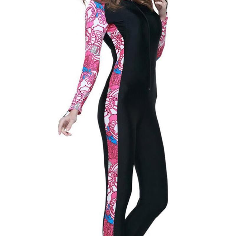 SBART Dámský rychleschnoucí jednodílný potápěčský oblek s ochranou proti slunci