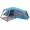 Family Tent with Porch 9 Person Capacity Blue Waterproof
