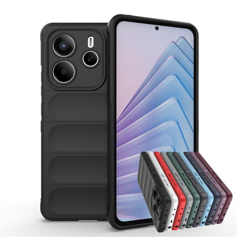 For Redmi Note 14 Cover For Redmi Note 14 11 12 13 Pro Case Rubber Shockproof Soft Silicone Protective Bumper For Redmi Note 14