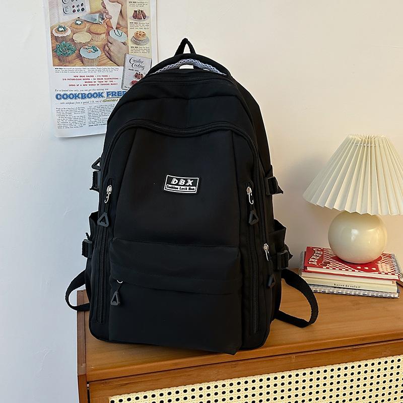 Schoolbag new Korean version fashion backpack Macaron backpack casual short trip bag Campus student schoolbag