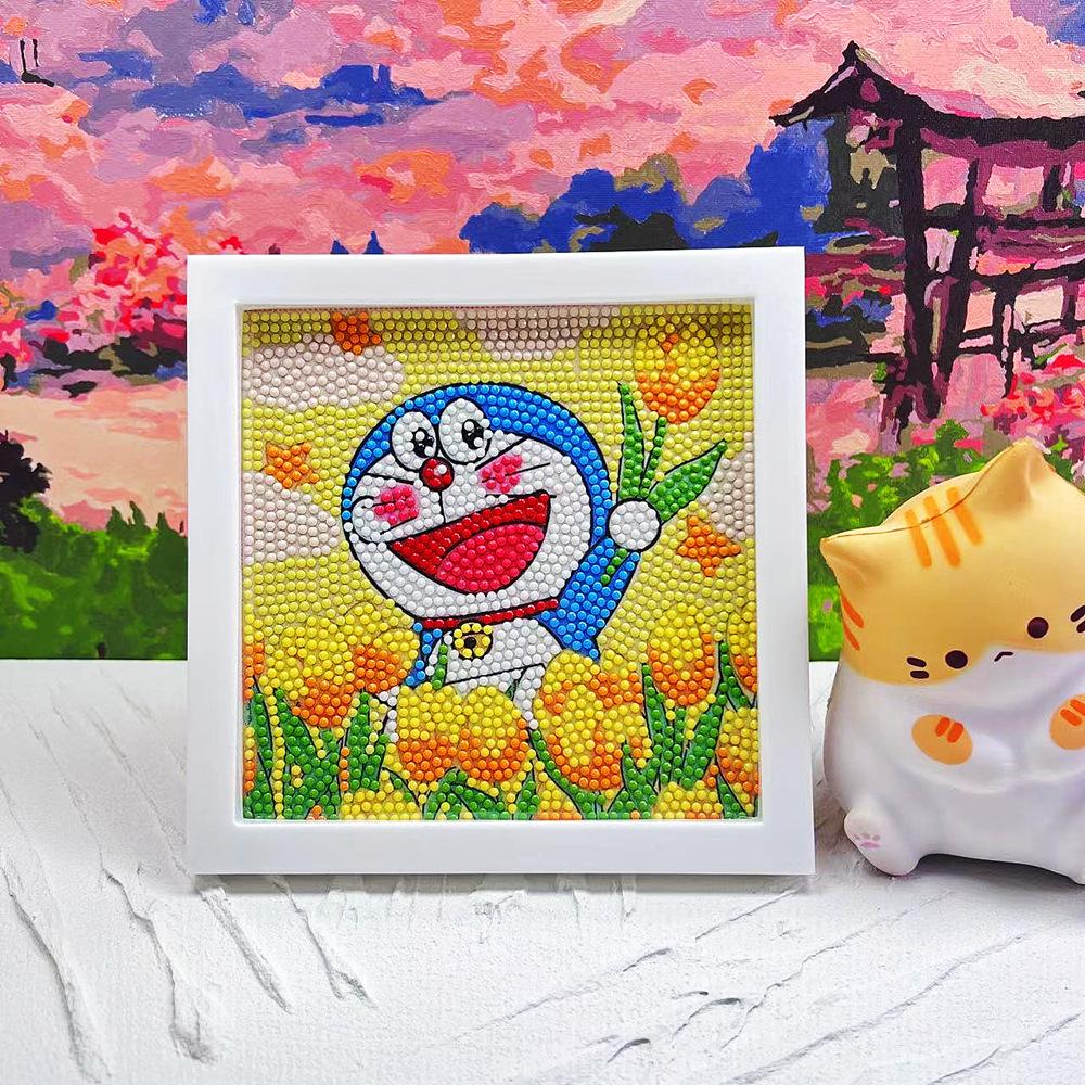 Children'S Diamond Painting Handmade Diy Masonry Painting Cartoon Diamond Sticker Bedroom Living Room Decorative Painting Photo Frame