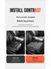 Memory Foam Car Seat Leg Rest: Wear-Resistant Suede Footrest for Pressure Relief