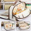 Transparent Magnetic Standable Pencil Case Large Capacity Stationery Bag Ins Style High Value School Supplies for Students