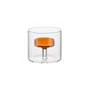 European-style Candlestick Transparent Candle Stand Creative Glass Candle Holder  Banquet