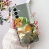 For Samsung Galaxy A26 A36 A56 5G Case 2024 New Stylish Flower Soft Clear Silicone Back Cover For Samsung A36 5G SM-A366B Bumper