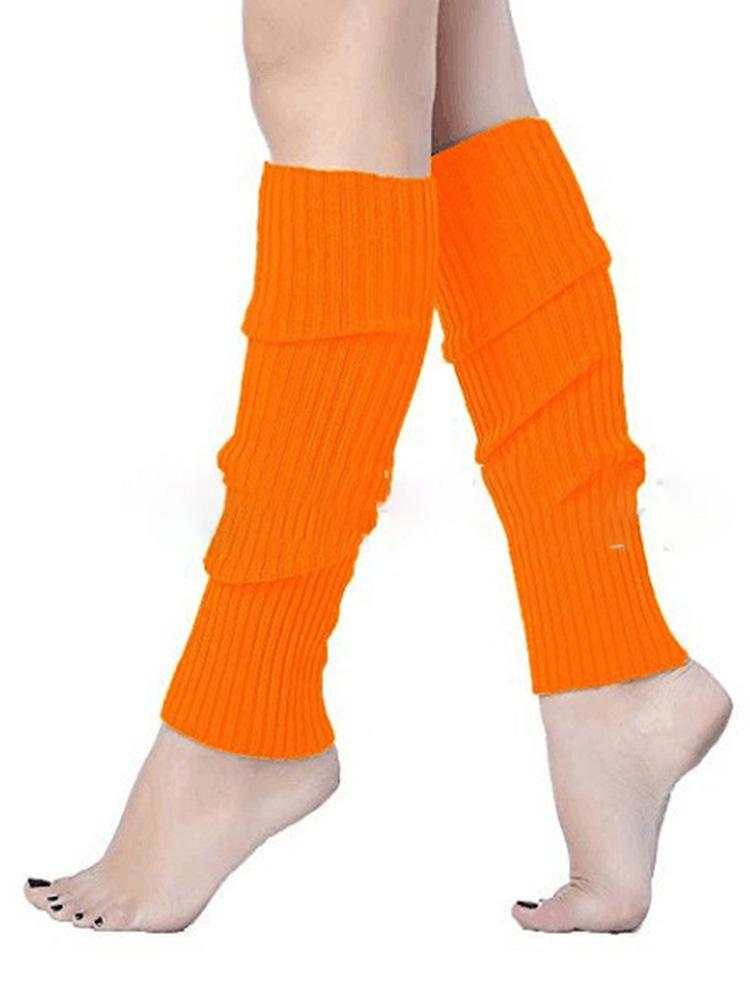 Women New Autumn Winter Keep Warm Leg Warmers Hottie JK Knitted Socks Harajuku Style Y2k Sweet Japanese Socks