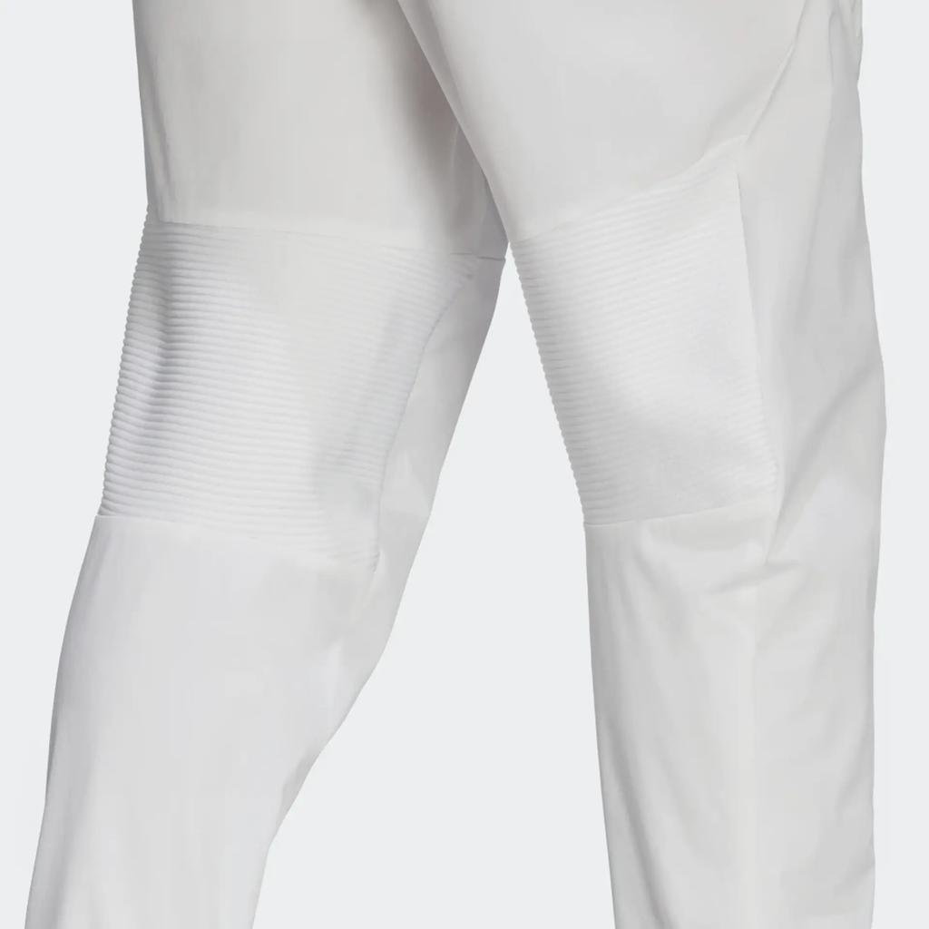 adidas Belgium Color Block Lace-Up Casual Comfortable Soccer Pants Unisex Pants White IC1569