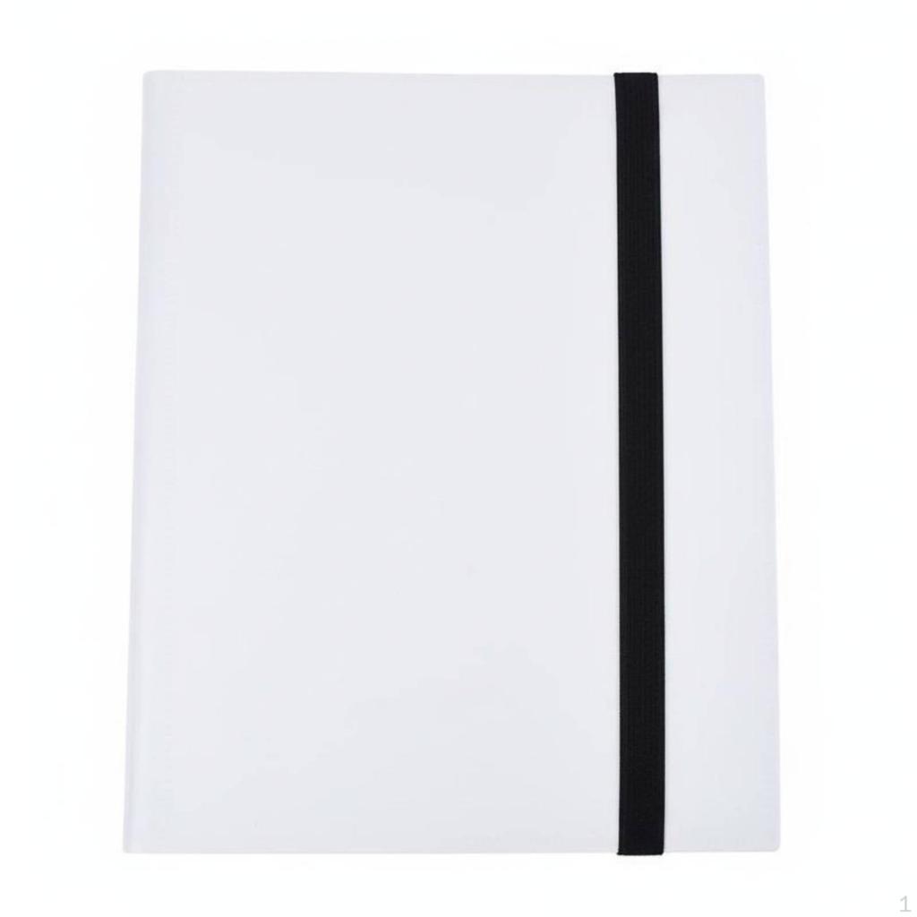 A4 Card Storage Book Large Capacity 9Pocket Binder HighClearness Pockets for Kids, Collectors,