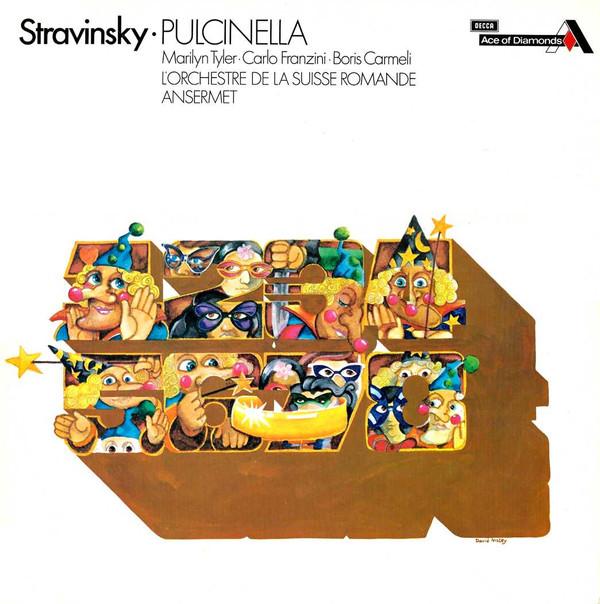 

LP Record MARILYN TYLER CARLO FRANZINI BORI Stravinsky Pulcinella SDD245 ACE OF DIAMONDS 1971 UK Classical Used
