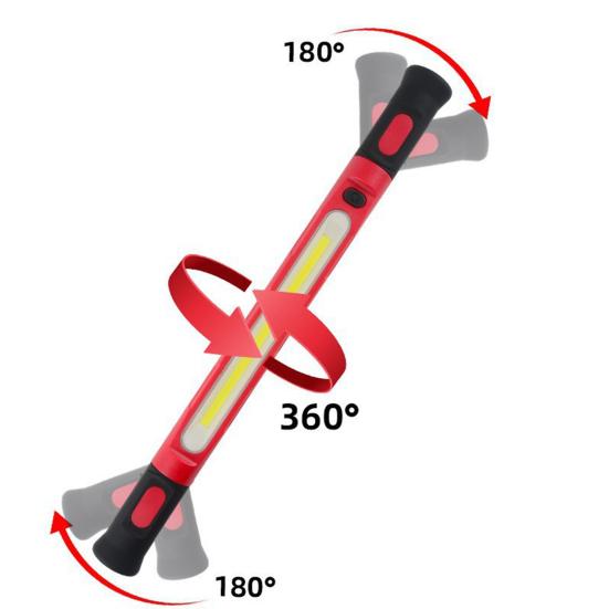 Magnetyczna lampa pod maskę Akumulatorowa 2000lm LED Listwa świetlna robocza z 4 trybami Bez użycia rąk Narzędzie mechanika do konserwacji garażu