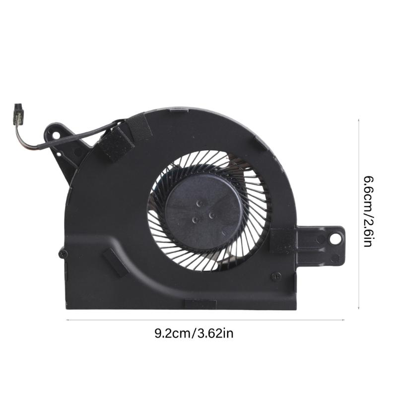 Replacement CPU Cooling Fan Notebook Cooling Metal Heat Dissipation Fan for 3520 Laptop Notebook Accessories
