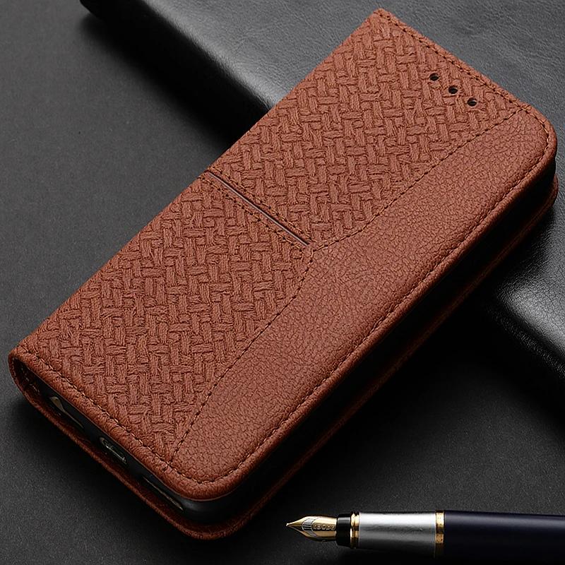 

Leather Case for Samsung Galaxy A56 A55 A54 A53 A52 A36 A35 A34 A33 A16 A15 A14 A13 A71 A51 A23 A24 A25 A26 A52S Flip Case Cover A71 (4G) коричневый