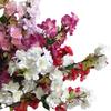 One Silk Artificial Cherry Blossom Branch More Flower Heads 67cm for Wedding Sakura Tree Decoration