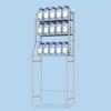 Over Toilet Storage Shelf,2/3-Tier Freestanding Over The Toilet Storage,Metal Bathroom Shelves with Paper Holder and Removable