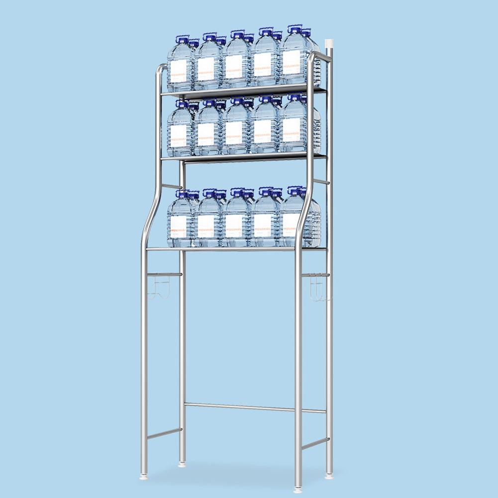 Over Toilet Storage Shelf,2/3-Tier Freestanding Over The Toilet Storage,Metal Bathroom Shelves with Paper Holder and Removable