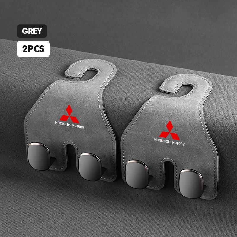 cxumpj1 For Mitsubishi Car Seat Hook Hanger Bag Organizer Multi-Function Hook Accessories Lancer ASX Pajero Mirage Attrage Xpander