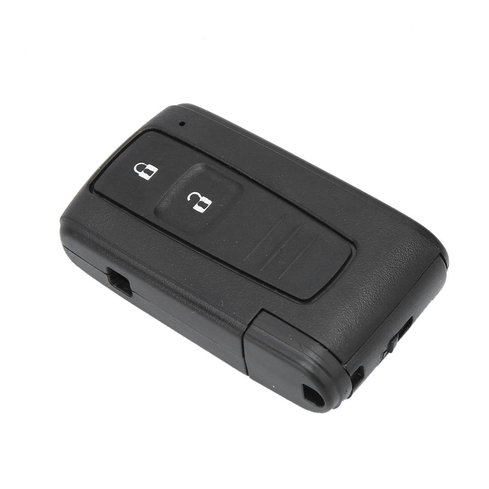 2 Buttons Car Key Fob Case Cover Remote Key Shell with Key Embryo Fit for Toyota Prius