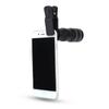 Outdoor Mini Portable 12 Times Focusing Phone Monoculer Smartphone Telescope (Silver)