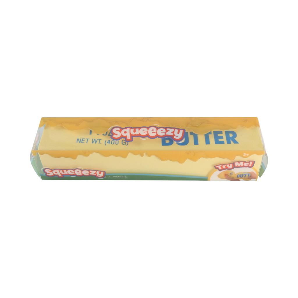 Squeezy Soft Simulation Butter Stick Toy 24 5cm Long Foam Stress Relief Squeeze Toy Boxed Packaging