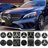Autoaufkleber Autoaufkleber 2025 Heiß Für Benz Beleuchtetes Sternenabzeichen Auto Frontgrill LED Emblem Licht Für Mercedes Benz C-Klasse W205