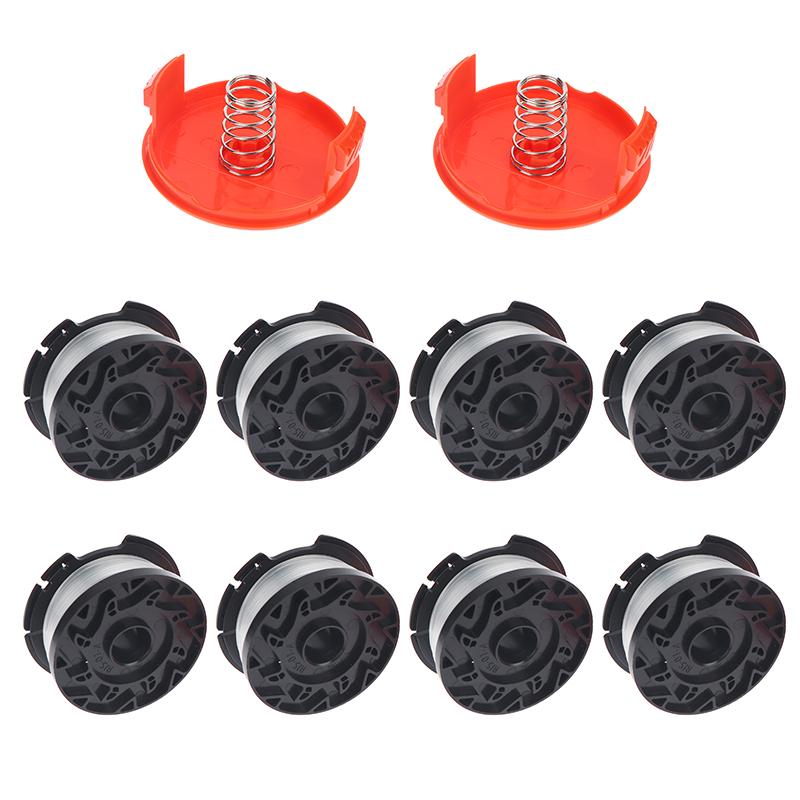 1 Set Af-100 String Trimmer Replacement Spool String Trimmer Line 30Ft 0.065" Autofeed String Trimmer Line For Black+Decker