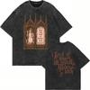 100% Baumwolle Vintage Gewaschen Album Heads Melanie Martinez T-Shirt 2026 Mode Herren/Damen Männlich Säurewäsche Tees
