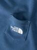 The North Face Long Sleeve Cut and Sewn Heat Protection Mountain Size 90 T-Shirt, B/L/S Tee, Blue,