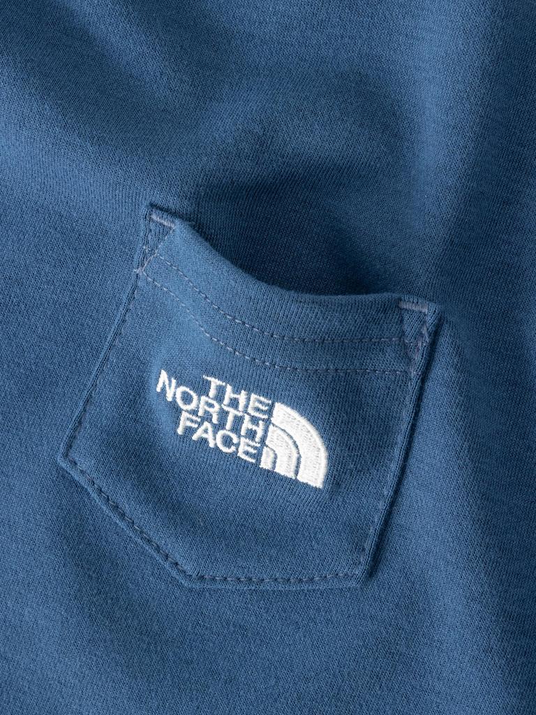 The North Face Long Sleeve Cut and Sewn Heat Protection Mountain Size 90 T-Shirt, B/L/S Tee, Blue,