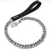 Spot 19mm Golden Stainless Steel Dog Leash for Medium and Large Dogs - Hot Selling