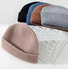 Classic Ribbed Knit Beanie-Unisex 100% Wool Hat for Autumn/Winter Business & Travel One Size Fits Most