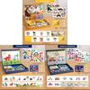 Wooden Childrens Puzzle With Magnetic Faces For Kids Ages 3 To 6 Educational Toy