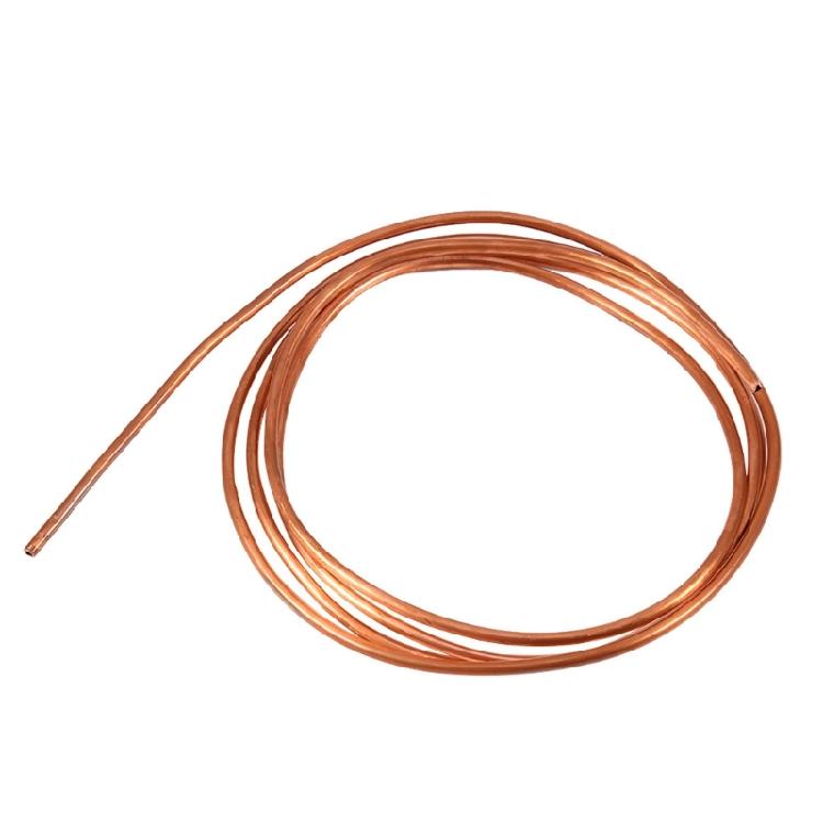 Round Copper Tubing  Refrigeration Copper Tube Soft Coil Pure Copper Pipe For Air Conditioning Installations