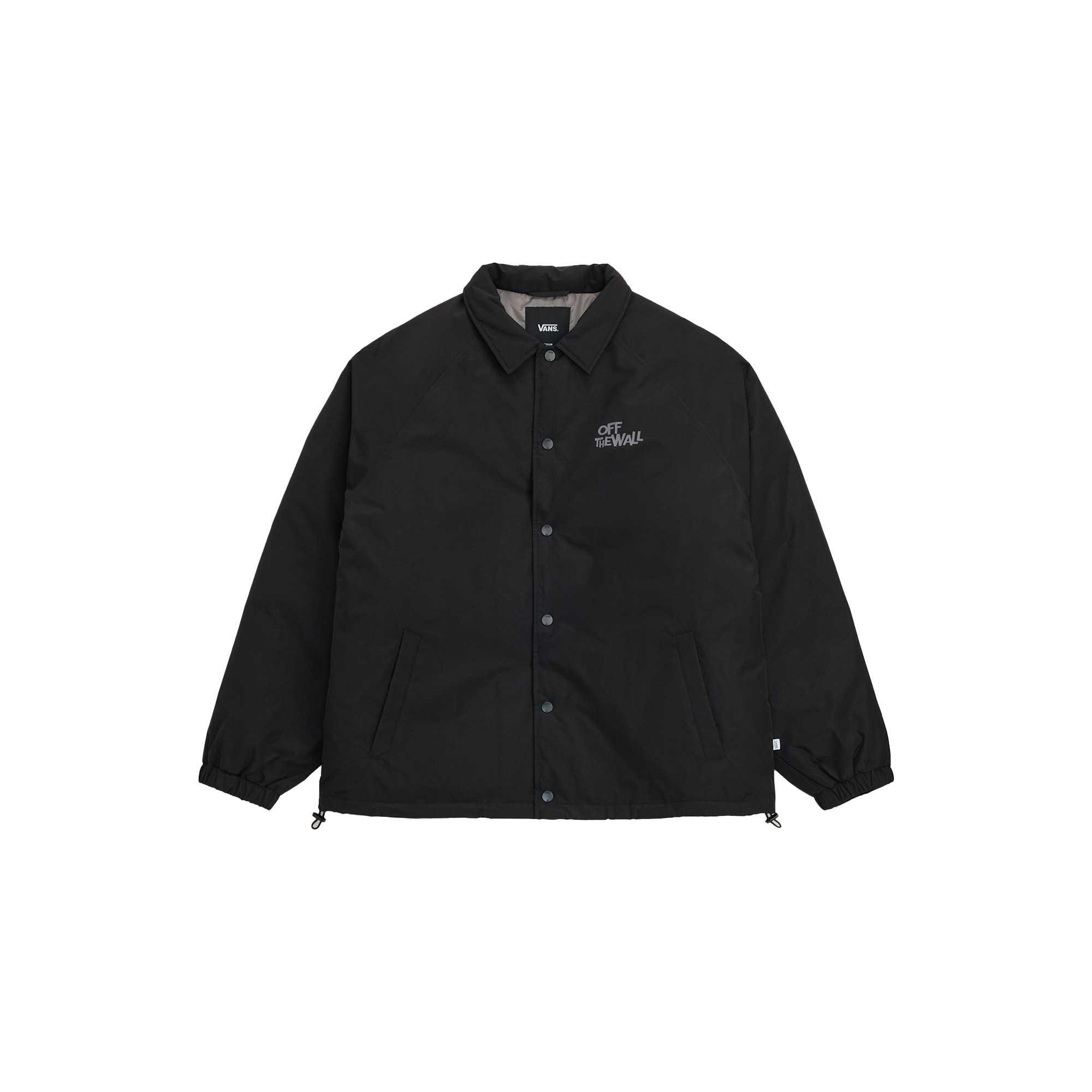 Vans X Yusuke Hanai Однотонная куртка с воротником поло, приятная к коже, удобная, унисекс, VN000TRKBLK XL