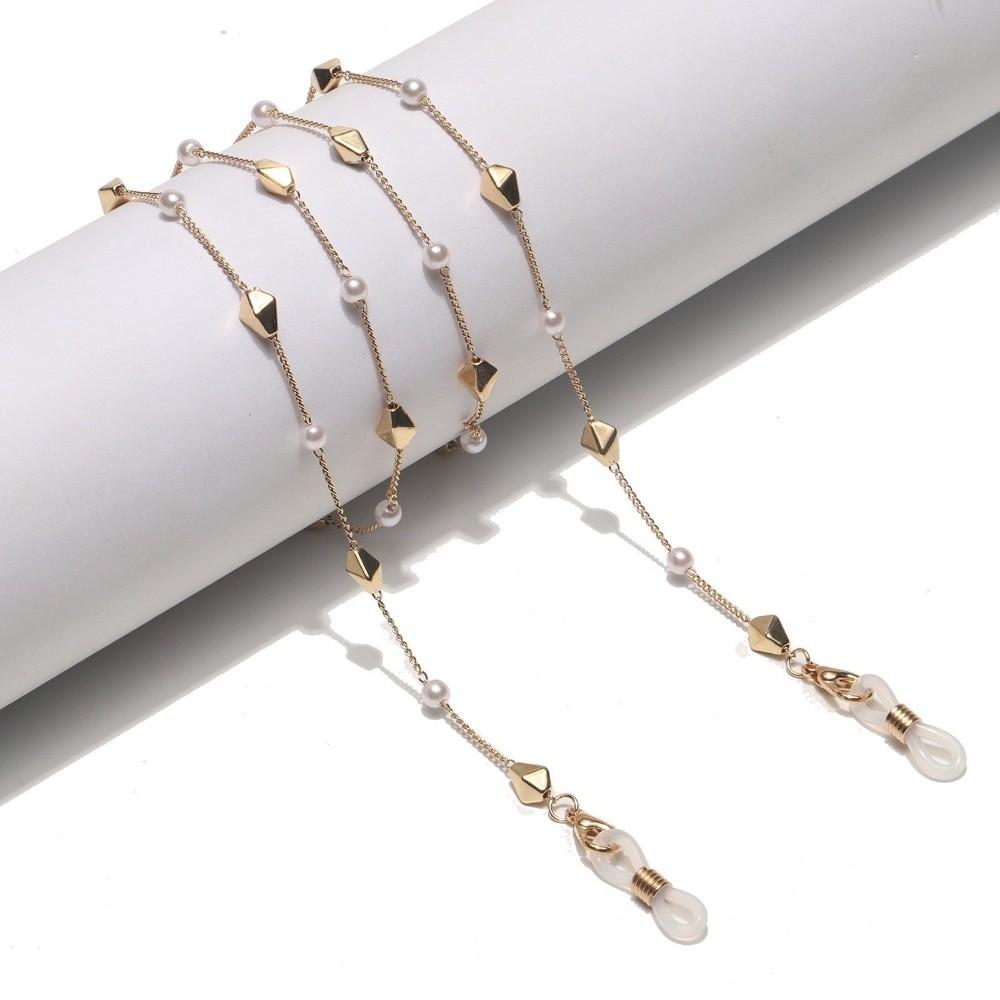 70cm Sunglasses Chains Pearl Neck Strap Luxury Glasses Chain  Reading Glasses
