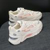 Daddy women's shoes tide 2025 autumn new versatile Internet celebrity Xiaobai mesh breathable casual sports shoes 811-1