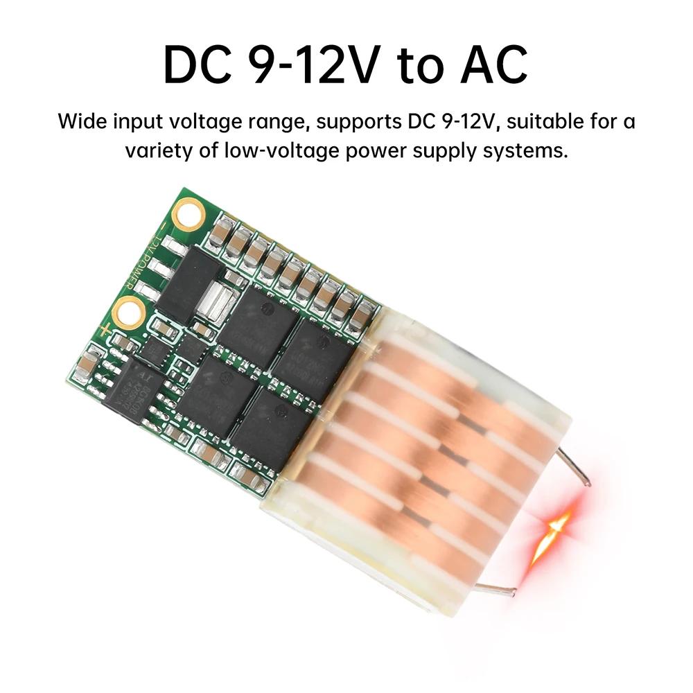 DC 9-11V To AC 11KV High Frequency AC Booster Coil High Voltage Ignition Module 11V Low Heat Arc For 11 Minutes 71W