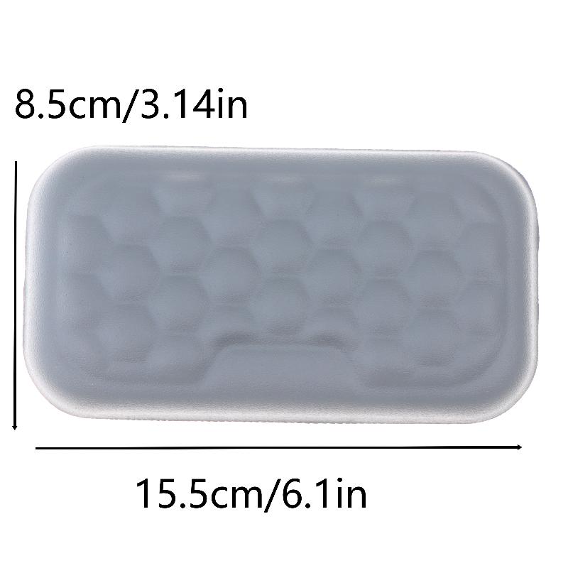 Car Memory Foam Armrest Elbow Pad Mouse Keyboard Wrist Rest Pu/Cloth Anti-Slip Breathable Sweat-Absorbent Car Wrist Pad