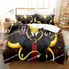 3D Assassination Classroom Koro-sensei Bedding Set Printed With Pillowcase Bed Duvet Cover Soft Single Double Queen King Size