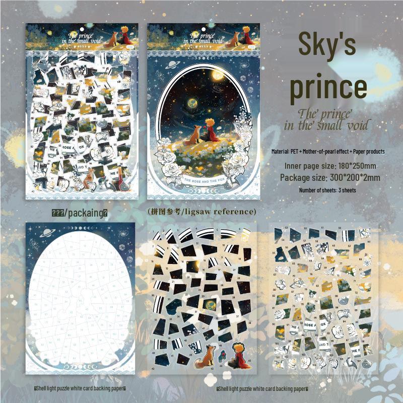 

Fantasy Theme Scenery Stickers for Children s Journals and Quiet Books