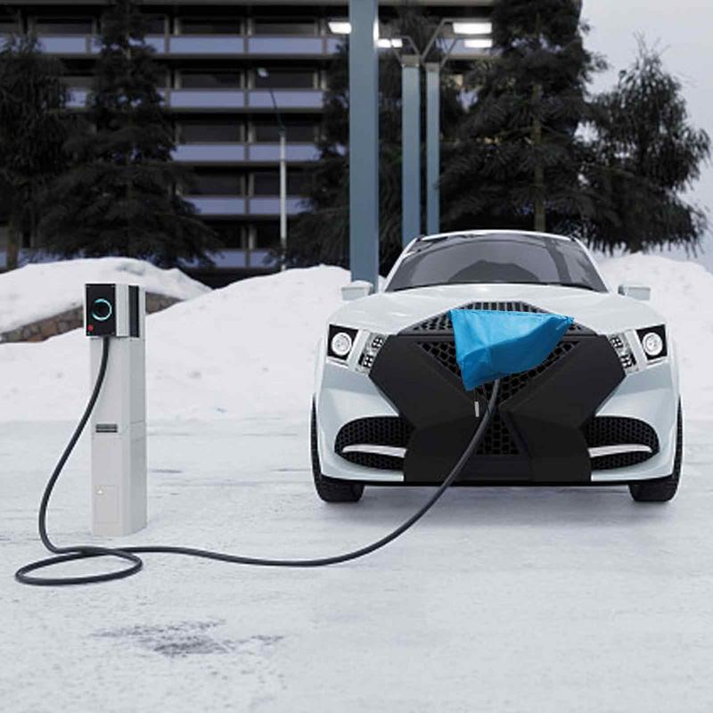 Wodoodporna osłona ładowarki do samochodu elektrycznego Osłona portu ładowania samochodu Worek przeciwdeszczowy na ładowarkę Adsorpcja magnetyczna Ochrona wodoodporna