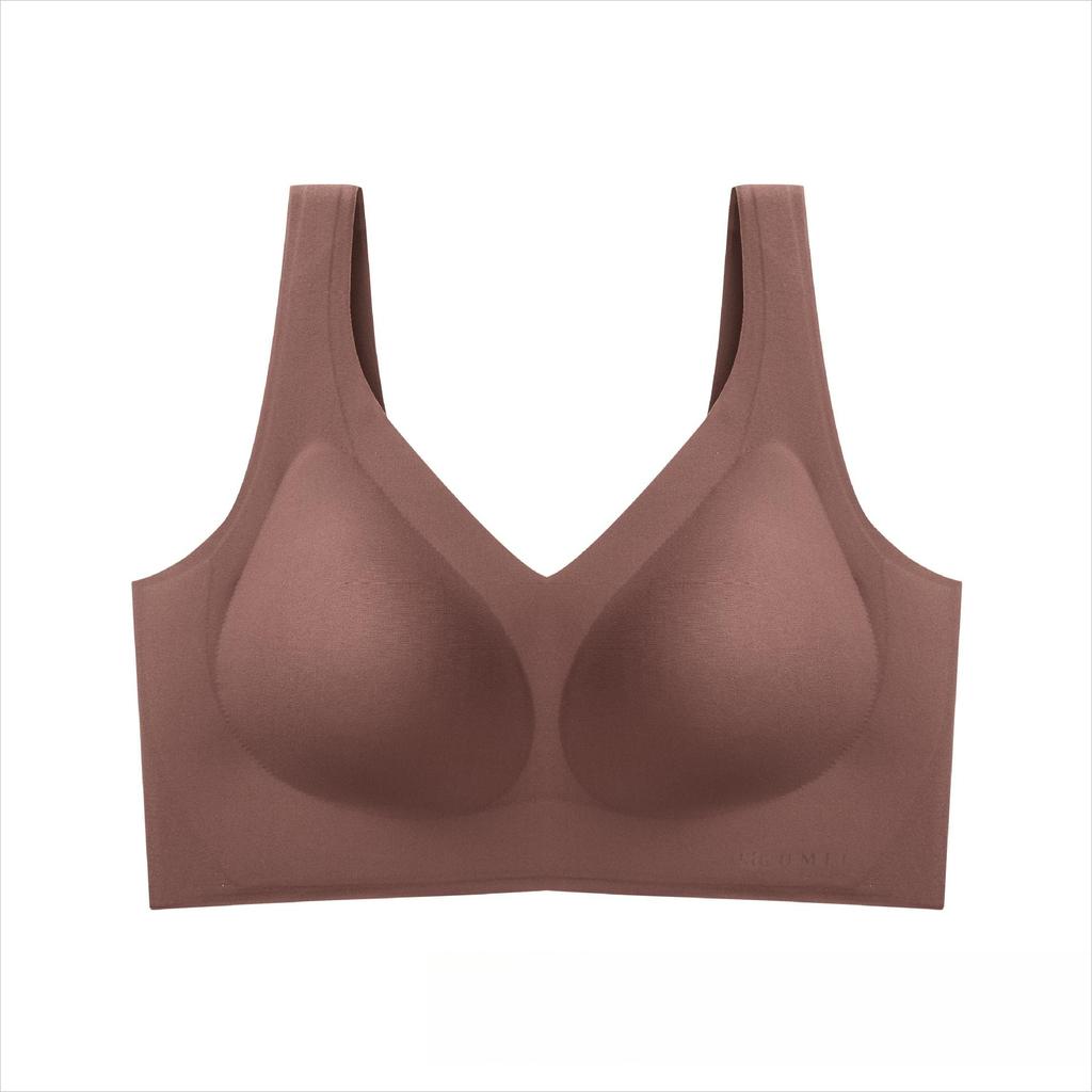 Invisible Bra Women's Invisible Underwear Women's Bras Without Underwire Gathering Bra Lacing Breathable Bra Push Up Bra