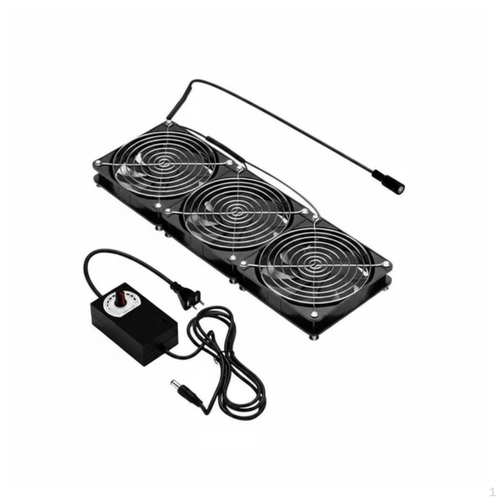 External PC Cooling Fan High Air Movement Power Desktop Chassis