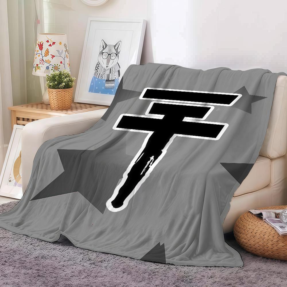 Rock Band T-Tokio H-Hotel Blanket Warm And Soft Suitable For Bedroom Living Room Sofa Bed Office Travel Camping