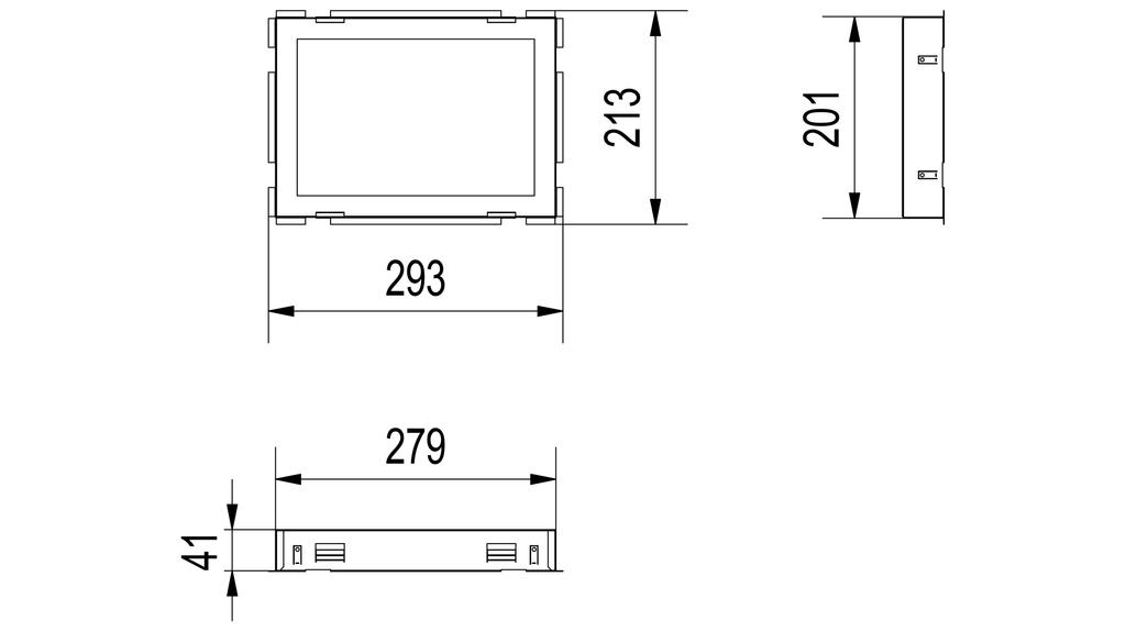 Pocket for a Grille WIND 22x30