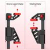 Heavy Type Woodworking Clamp Handed Ratchet Clip with Nonslip Rubber Grip for Professional Carpentry and Crafts Projects