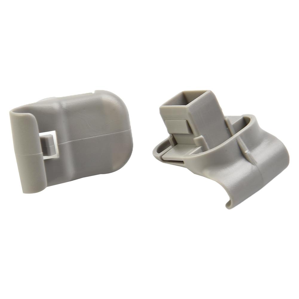 Gray Sun Visor Clips LC62-69-261B-30 LC62-69-261B-75 LC6269261B34 Plastic