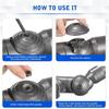 ABBY-Roller Brush Replacement For Dyson V8 Vacuum Cleaner Direct Drive Electric Floor Brush Vacuum Part 967483-01, 967483-03