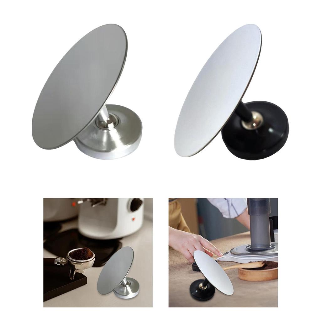 Espresso Lens Shot Mirror Coffee Extraction Observation 360 Degree Rotatable Coffee Machine Tool Stainless Steel for Cafe Bar