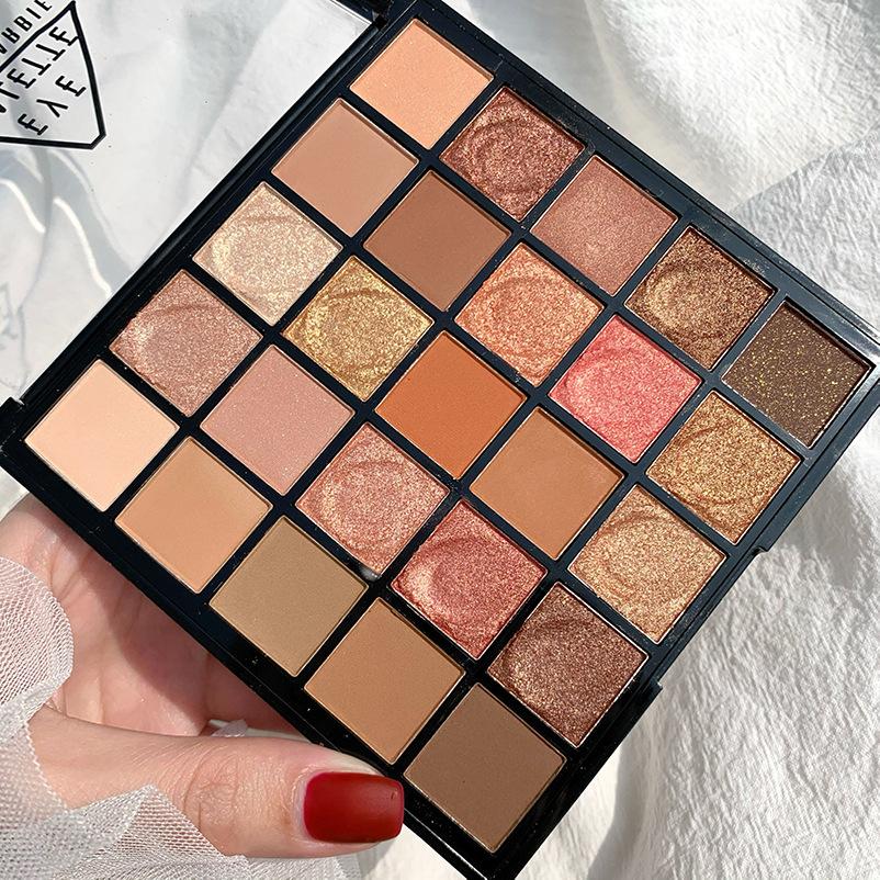 Ins 25 Color Eyeshadow Face Makeup Palette Dlouhotrvající oční stíny