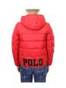 POLO RALPH LAUREN Padded Down Size Red Boys' Jacket/Parka s potiskem loga na zádech, L, (Kód produktu 0101993)